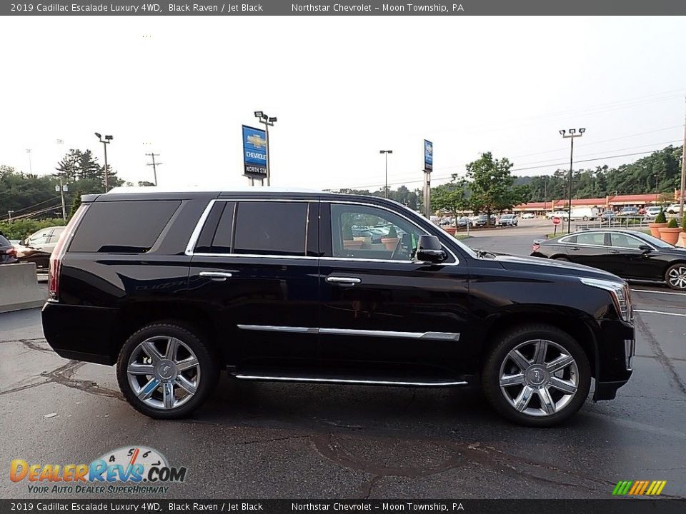 2019 Cadillac Escalade Luxury 4WD Black Raven / Jet Black Photo #10