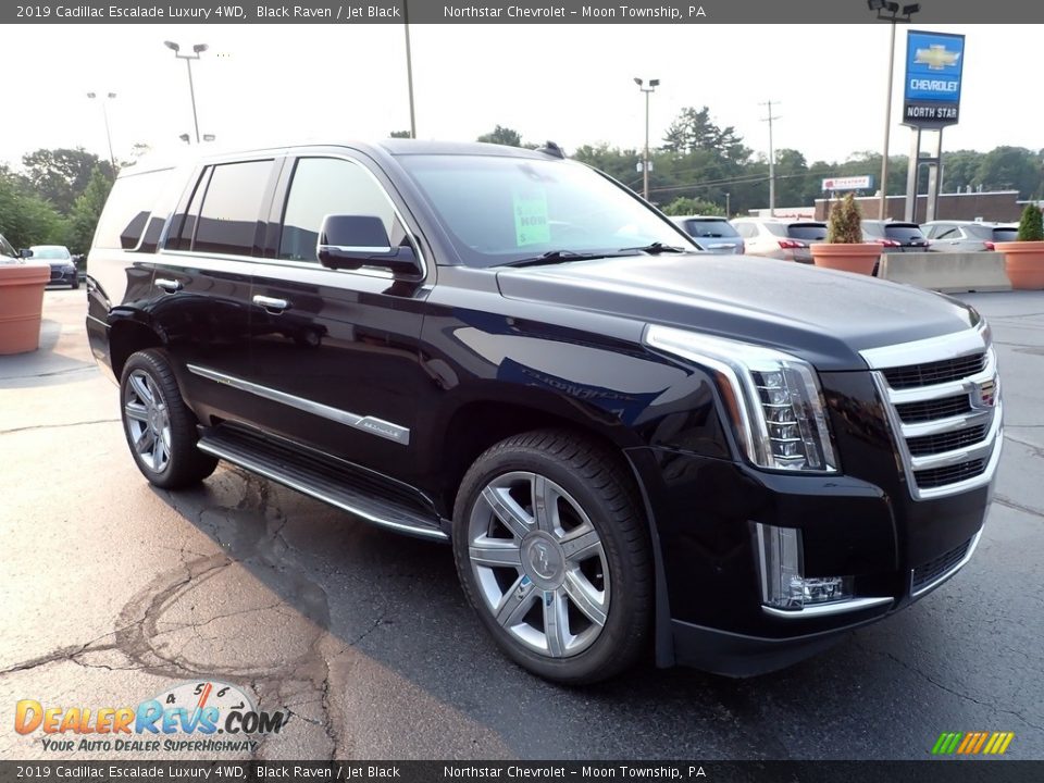 2019 Cadillac Escalade Luxury 4WD Black Raven / Jet Black Photo #11