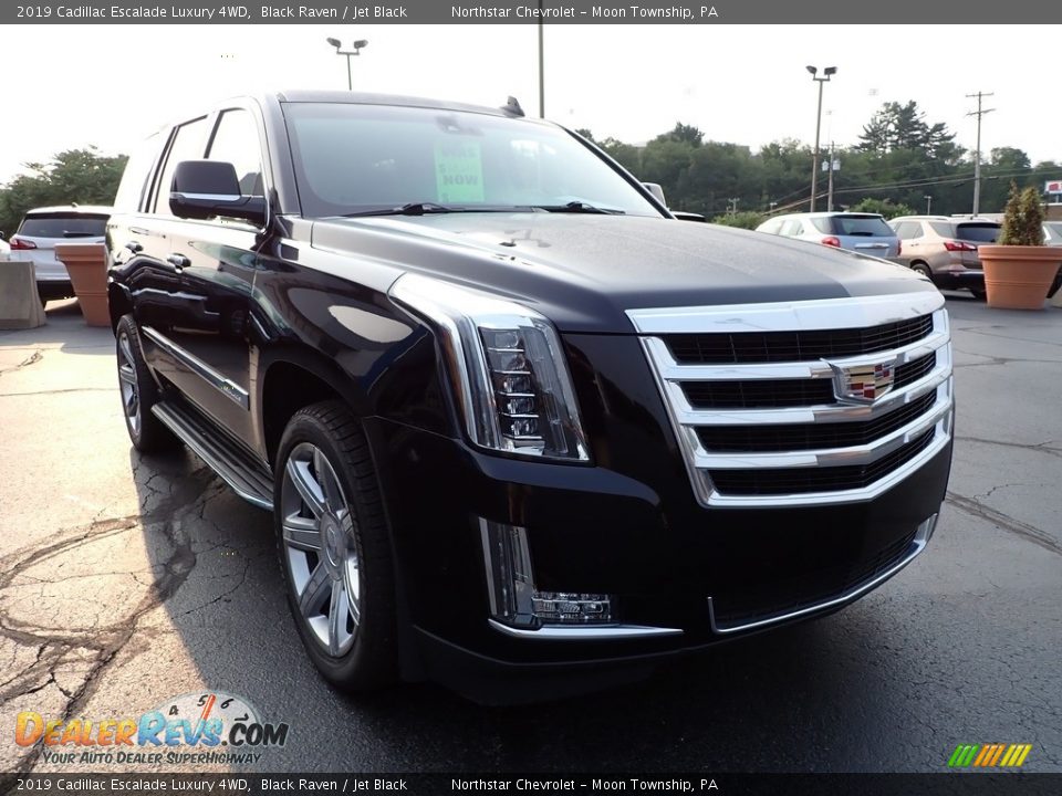 2019 Cadillac Escalade Luxury 4WD Black Raven / Jet Black Photo #12