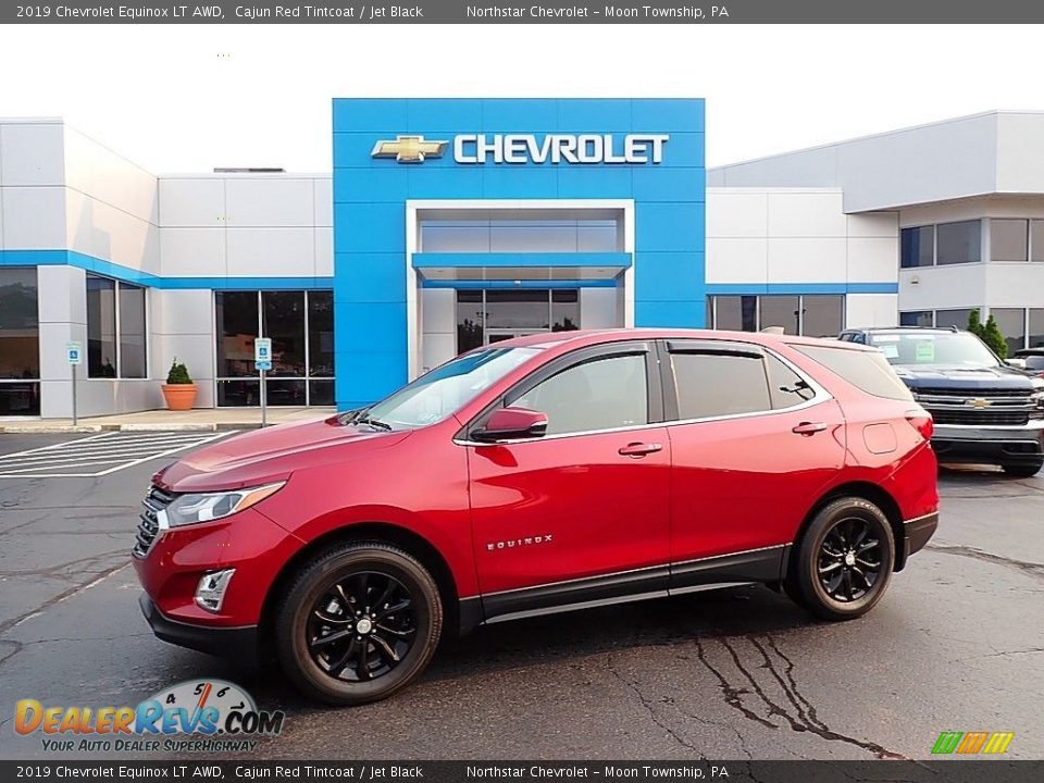 2019 Chevrolet Equinox LT AWD Cajun Red Tintcoat / Jet Black Photo #1