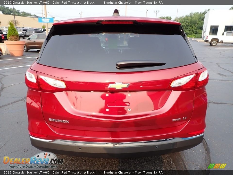 2019 Chevrolet Equinox LT AWD Cajun Red Tintcoat / Jet Black Photo #6