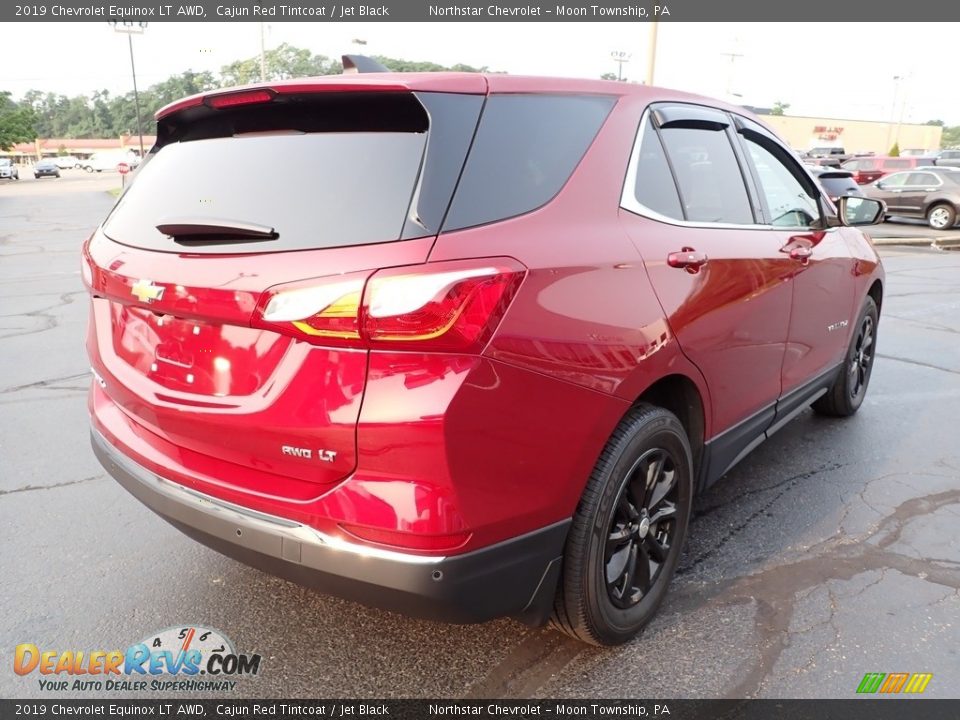 2019 Chevrolet Equinox LT AWD Cajun Red Tintcoat / Jet Black Photo #8