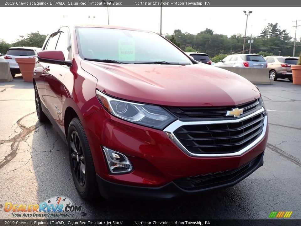 2019 Chevrolet Equinox LT AWD Cajun Red Tintcoat / Jet Black Photo #12