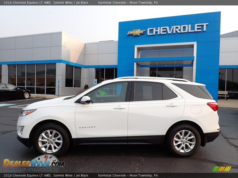 2019 Chevrolet Equinox LT AWD Summit White / Jet Black Photo #3