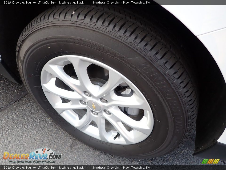 2019 Chevrolet Equinox LT AWD Summit White / Jet Black Photo #14