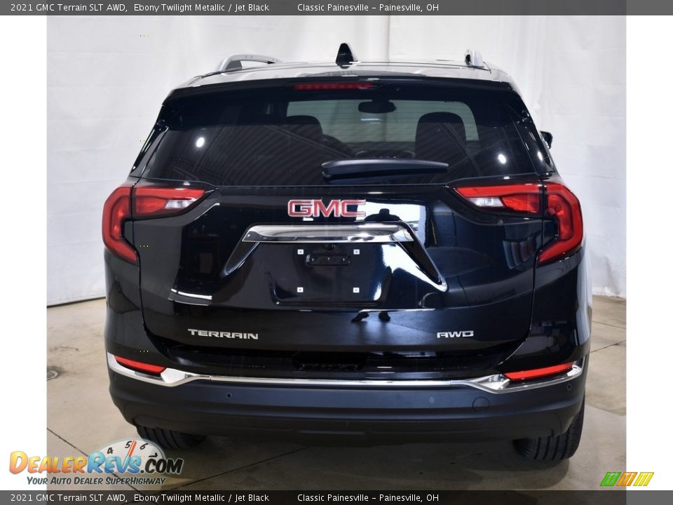 2021 GMC Terrain SLT AWD Ebony Twilight Metallic / Jet Black Photo #3