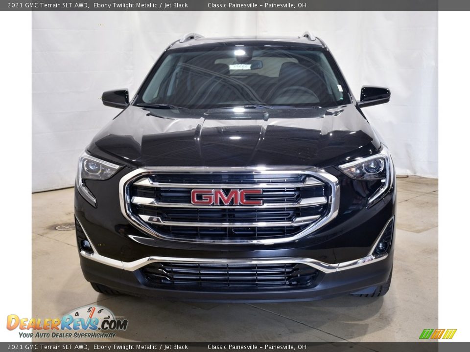 2021 GMC Terrain SLT AWD Ebony Twilight Metallic / Jet Black Photo #4