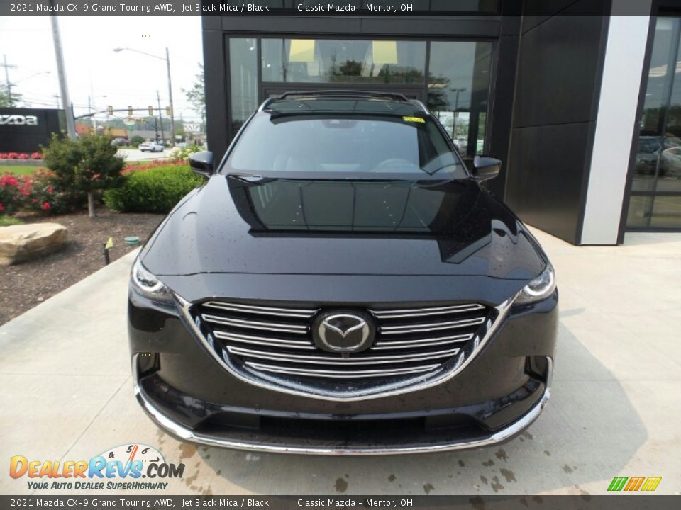 2021 Mazda CX-9 Grand Touring AWD Jet Black Mica / Black Photo #2