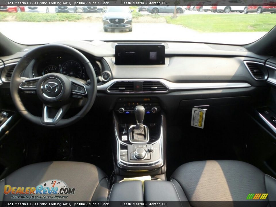 2021 Mazda CX-9 Grand Touring AWD Jet Black Mica / Black Photo #3