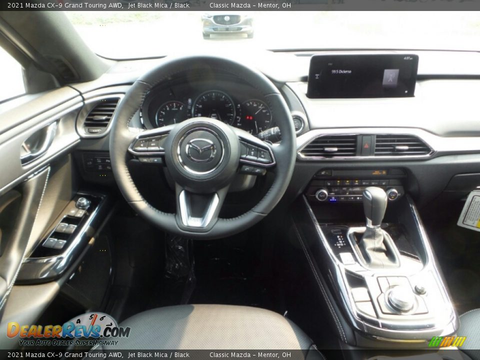 2021 Mazda CX-9 Grand Touring AWD Jet Black Mica / Black Photo #4