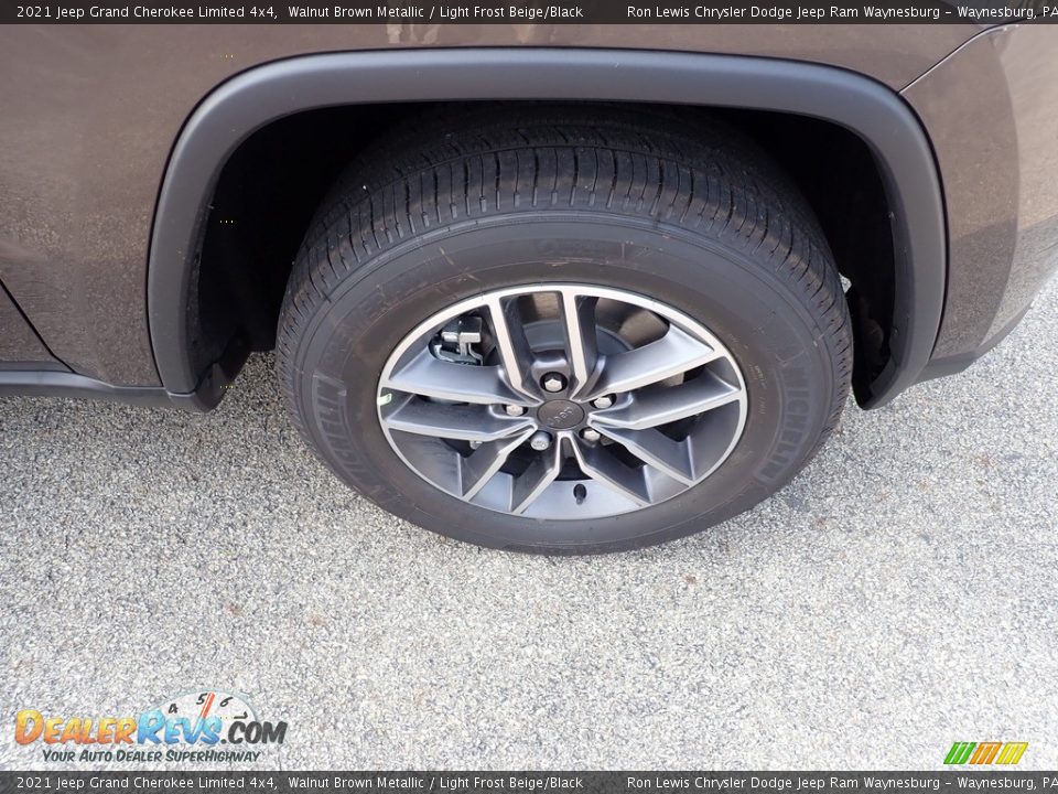 2021 Jeep Grand Cherokee Limited 4x4 Walnut Brown Metallic / Light Frost Beige/Black Photo #9