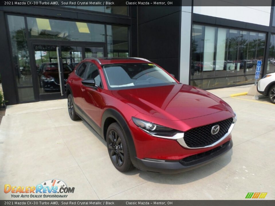 Front 3/4 View of 2021 Mazda CX-30 Turbo AWD Photo #1