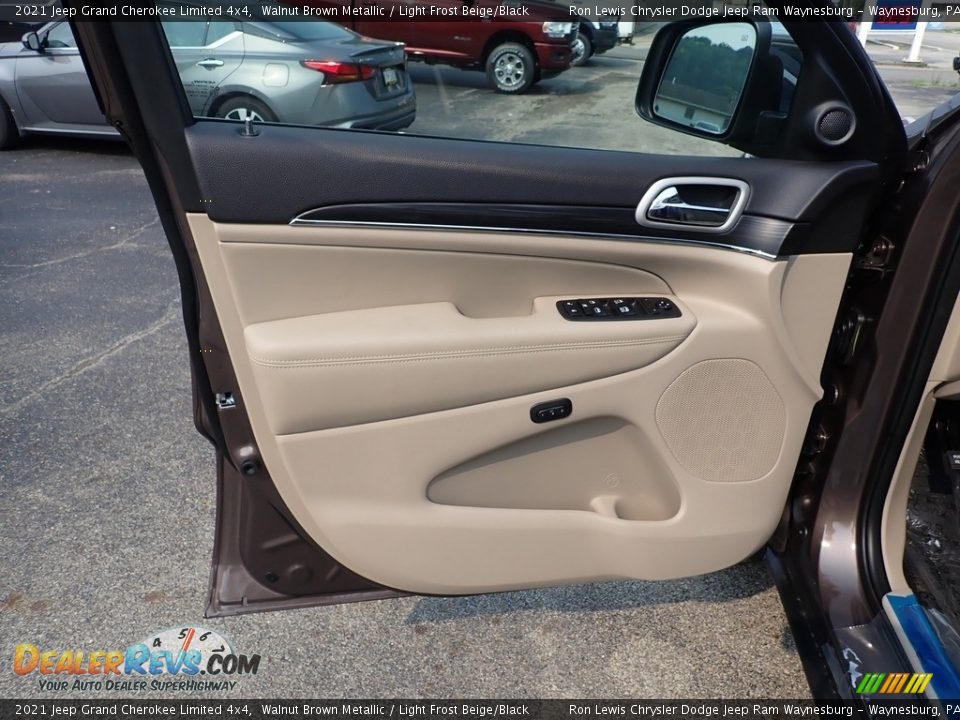 2021 Jeep Grand Cherokee Limited 4x4 Walnut Brown Metallic / Light Frost Beige/Black Photo #15