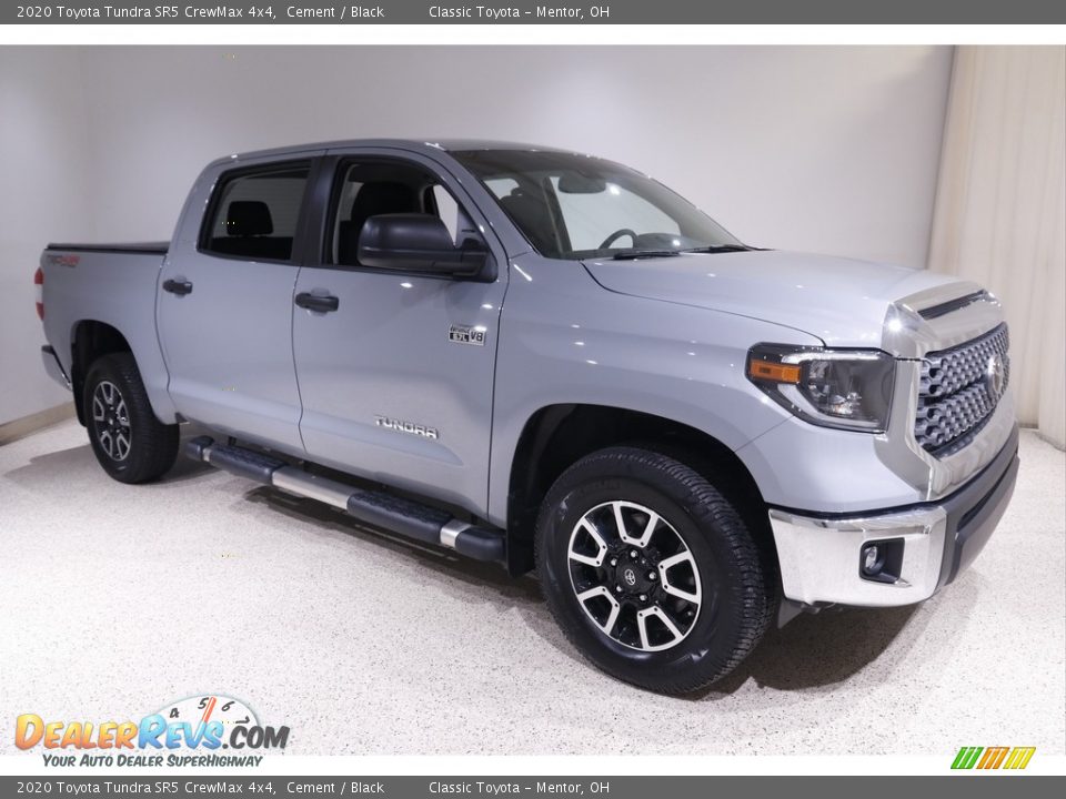 2020 Toyota Tundra SR5 CrewMax 4x4 Cement / Black Photo #1