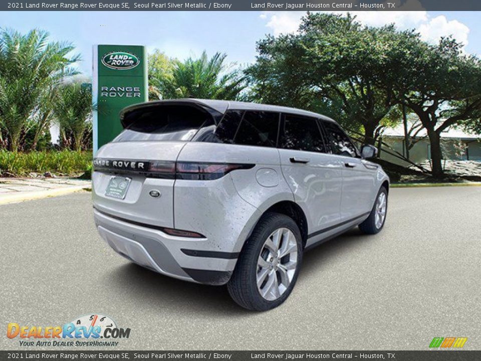 2021 Land Rover Range Rover Evoque SE Seoul Pearl Silver Metallic / Ebony Photo #2