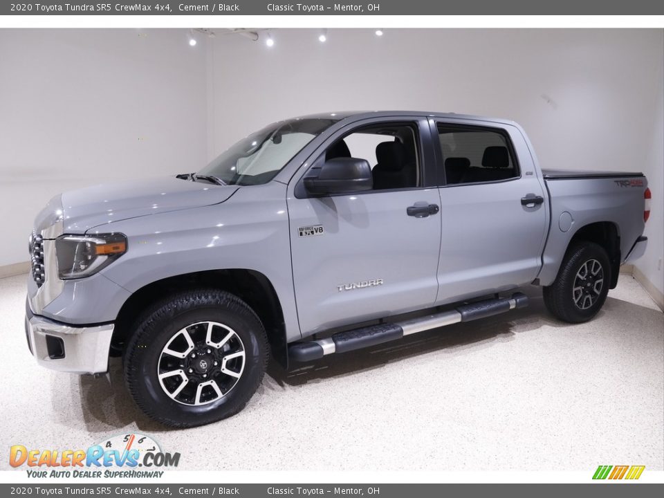 2020 Toyota Tundra SR5 CrewMax 4x4 Cement / Black Photo #3