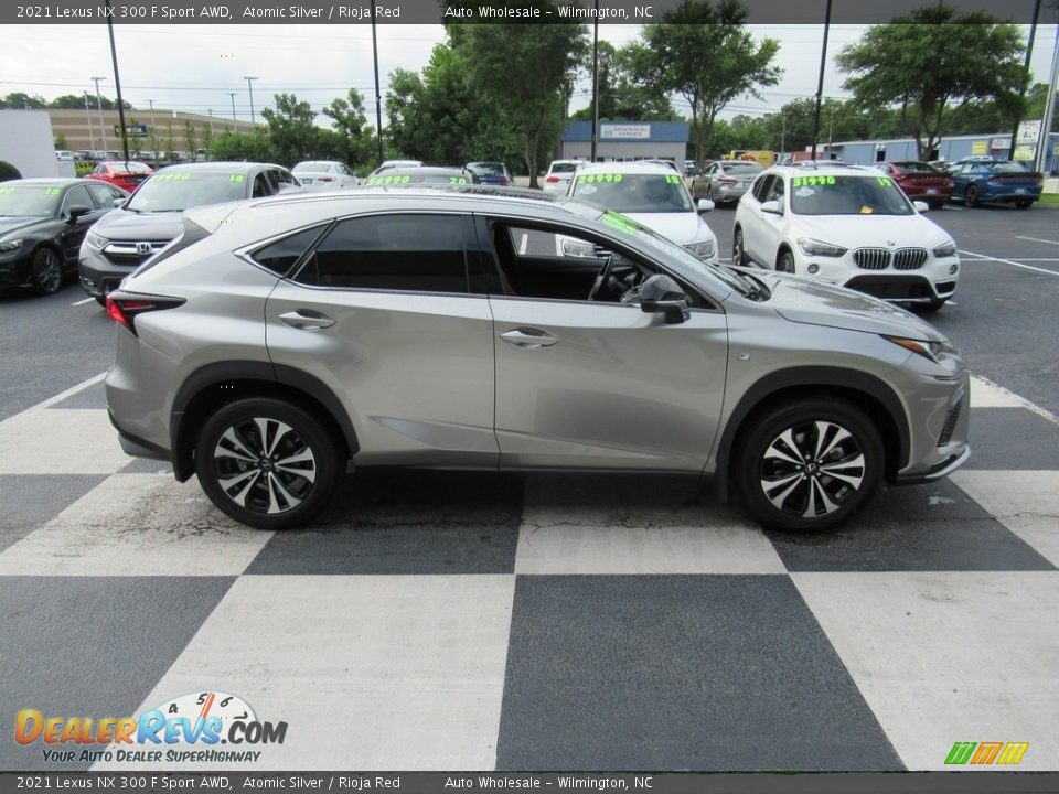 Atomic Silver 2021 Lexus NX 300 F Sport AWD Photo #3