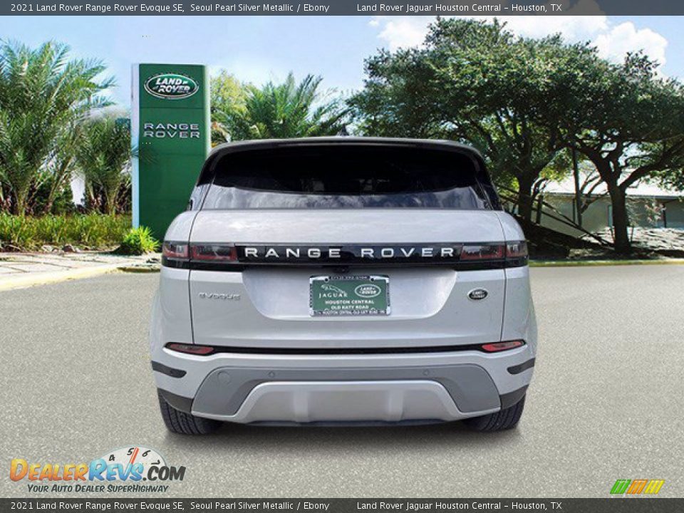 2021 Land Rover Range Rover Evoque SE Seoul Pearl Silver Metallic / Ebony Photo #7