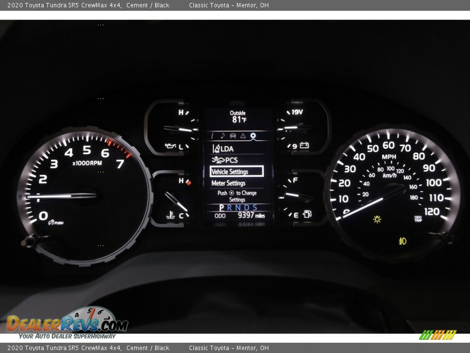 2020 Toyota Tundra SR5 CrewMax 4x4 Cement / Black Photo #8