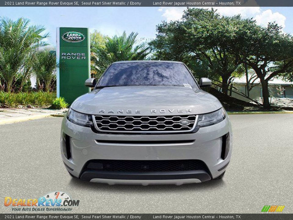 2021 Land Rover Range Rover Evoque SE Seoul Pearl Silver Metallic / Ebony Photo #8