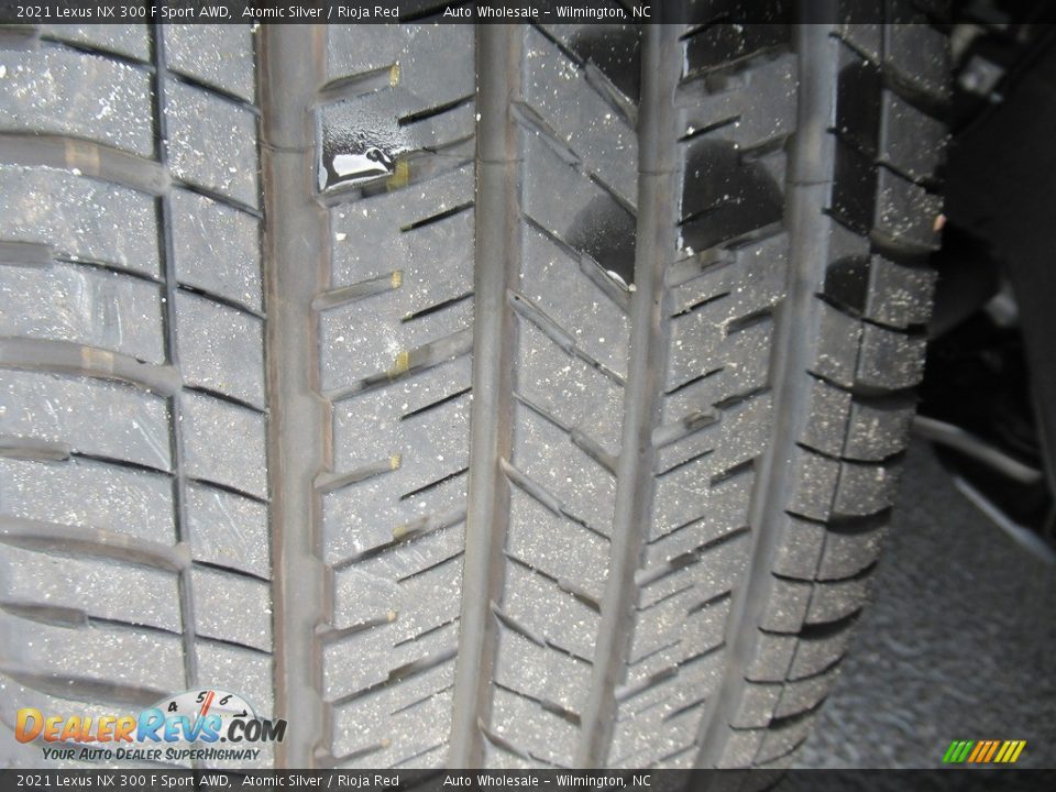 2021 Lexus NX 300 F Sport AWD Atomic Silver / Rioja Red Photo #9