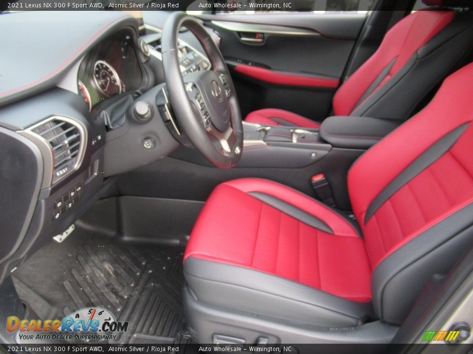 Front Seat of 2021 Lexus NX 300 F Sport AWD Photo #10