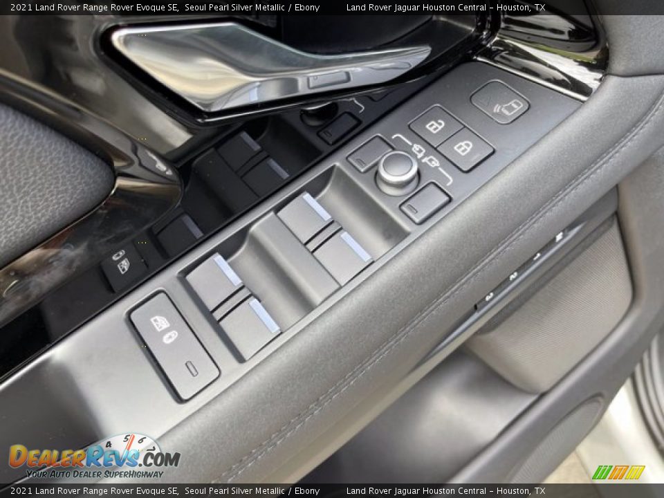 2021 Land Rover Range Rover Evoque SE Seoul Pearl Silver Metallic / Ebony Photo #14