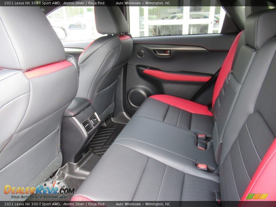 Rear Seat of 2021 Lexus NX 300 F Sport AWD Photo #12