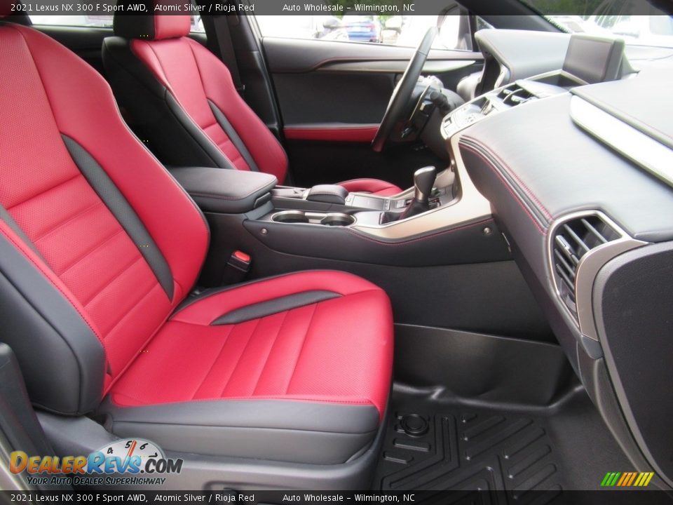 2021 Lexus NX 300 F Sport AWD Atomic Silver / Rioja Red Photo #13