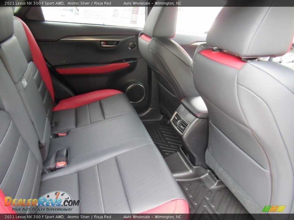 2021 Lexus NX 300 F Sport AWD Atomic Silver / Rioja Red Photo #14