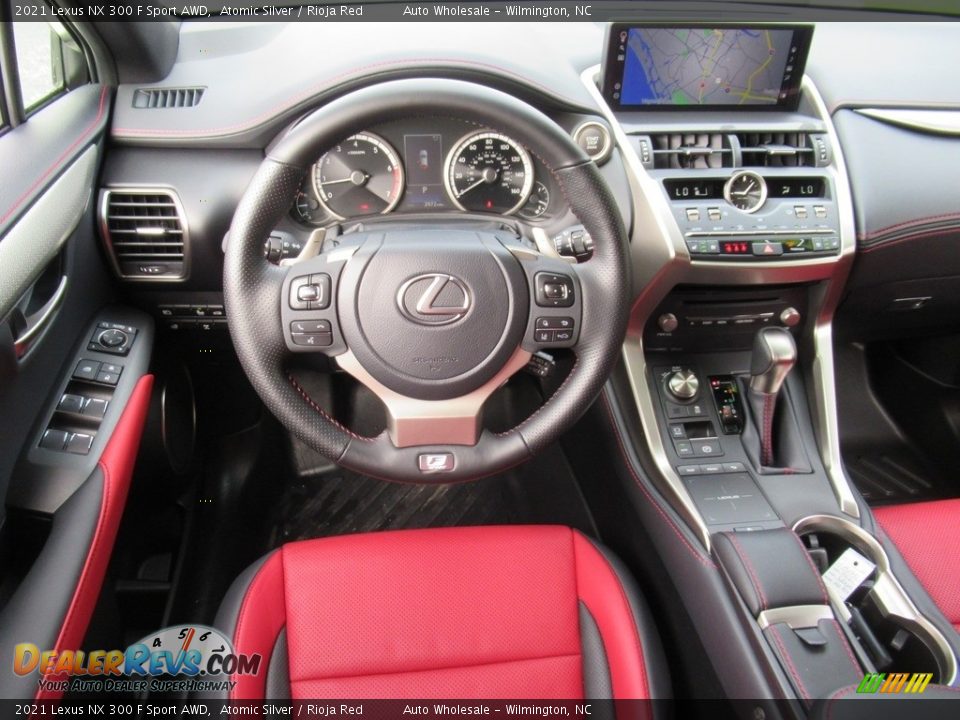 Dashboard of 2021 Lexus NX 300 F Sport AWD Photo #15