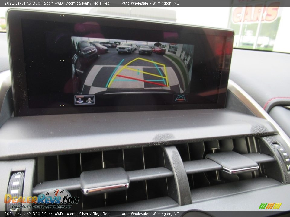 2021 Lexus NX 300 F Sport AWD Atomic Silver / Rioja Red Photo #18