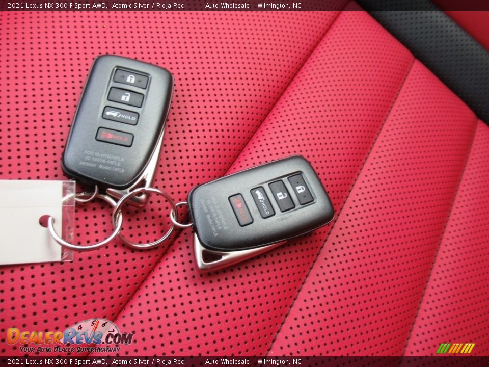 Keys of 2021 Lexus NX 300 F Sport AWD Photo #20