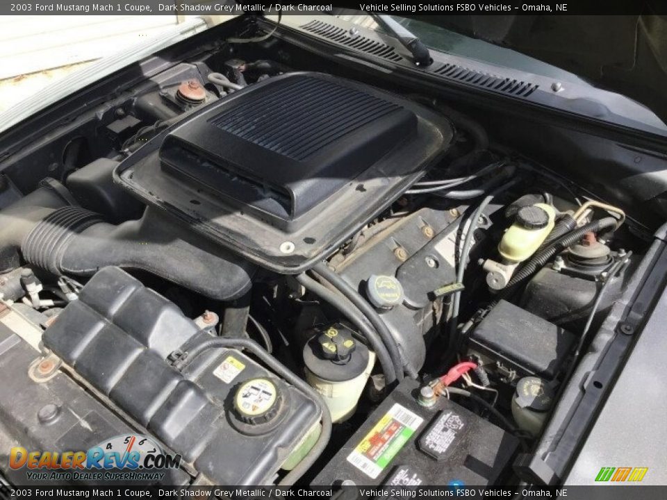 2003 Ford Mustang Mach 1 Coupe Dark Shadow Grey Metallic / Dark Charcoal Photo #5