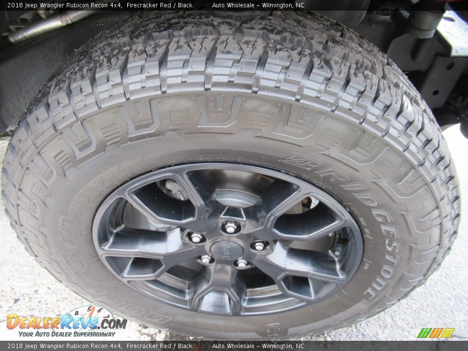 2018 Jeep Wrangler Rubicon Recon 4x4 Firecracker Red / Black Photo #7
