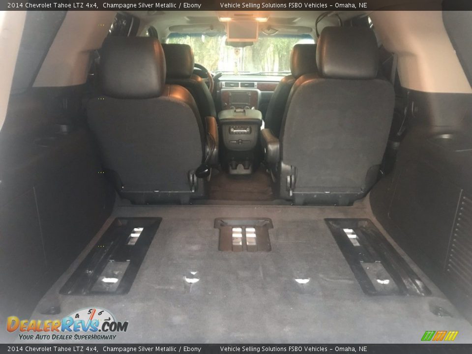 2014 Chevrolet Tahoe LTZ 4x4 Champagne Silver Metallic / Ebony Photo #7