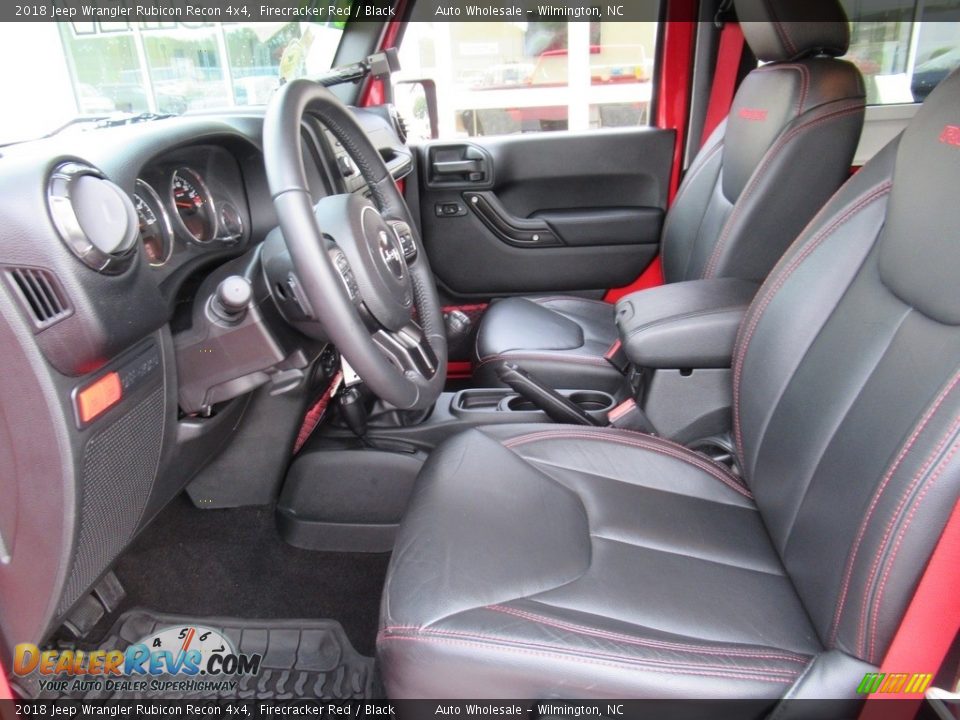 2018 Jeep Wrangler Rubicon Recon 4x4 Firecracker Red / Black Photo #11