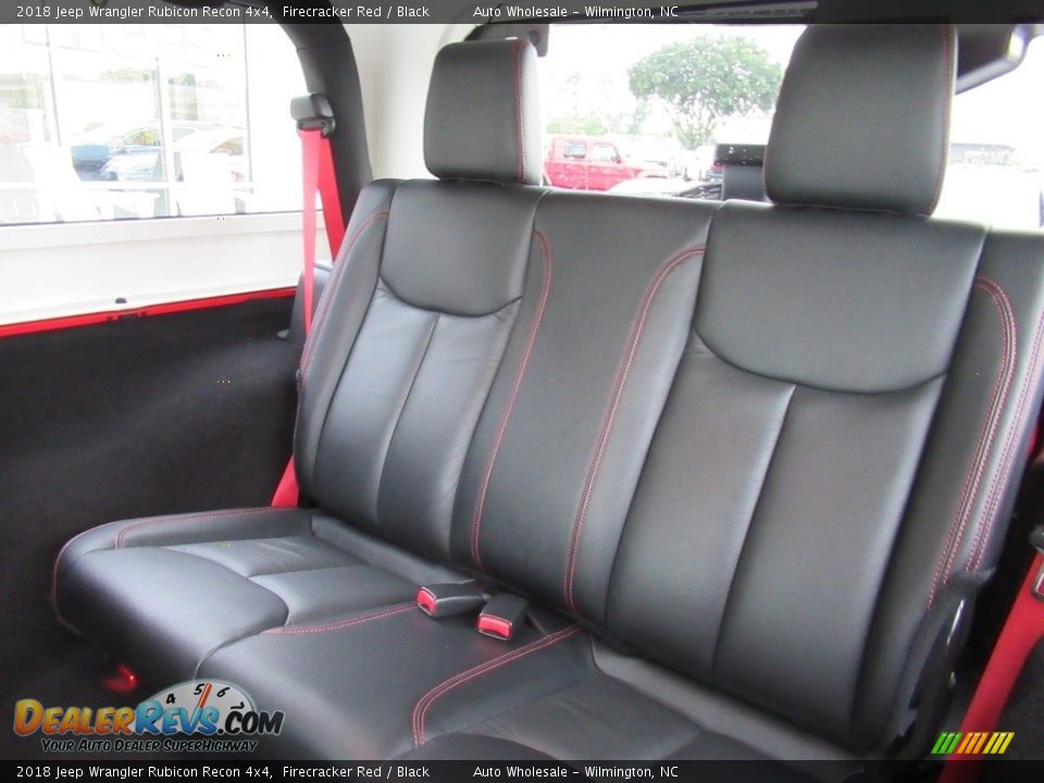 2018 Jeep Wrangler Rubicon Recon 4x4 Firecracker Red / Black Photo #12