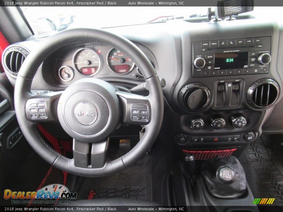 2018 Jeep Wrangler Rubicon Recon 4x4 Firecracker Red / Black Photo #15