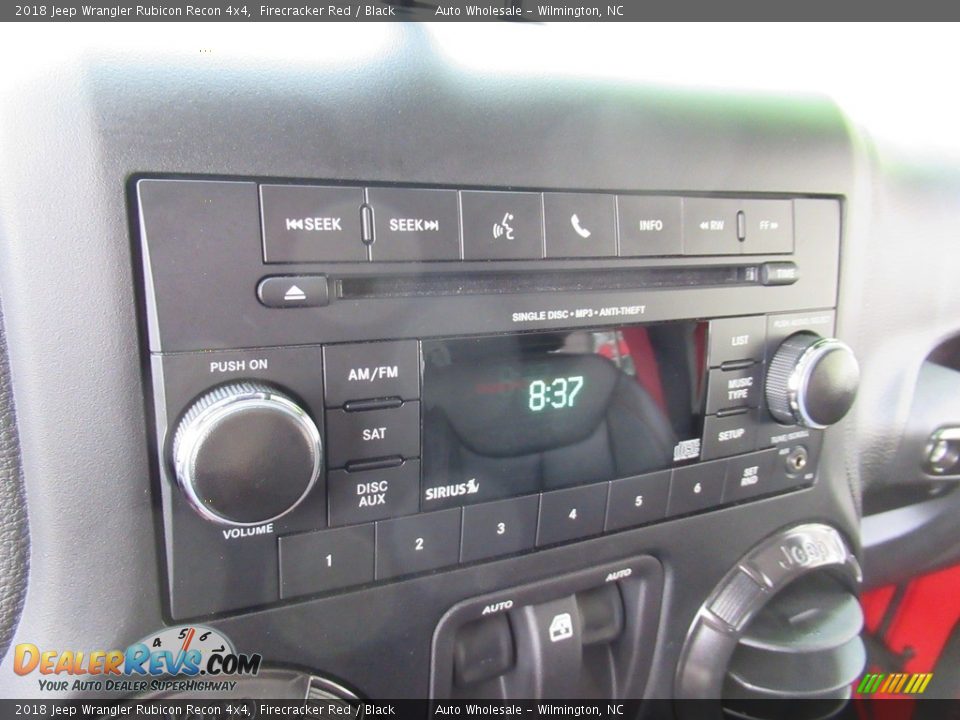 2018 Jeep Wrangler Rubicon Recon 4x4 Firecracker Red / Black Photo #17