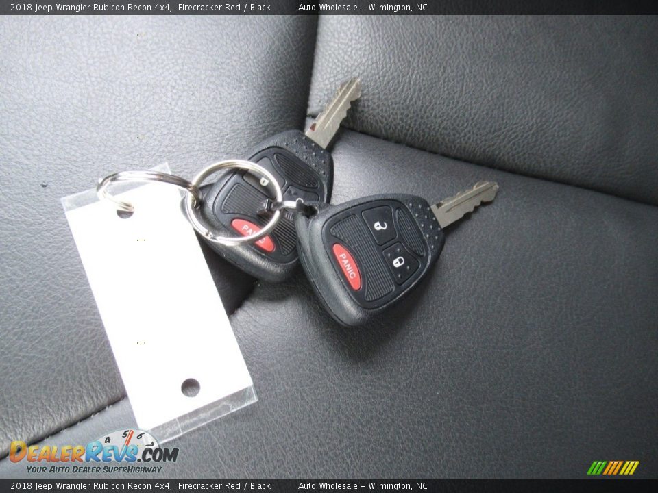 2018 Jeep Wrangler Rubicon Recon 4x4 Firecracker Red / Black Photo #20
