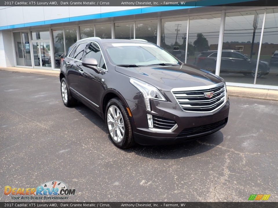 2017 Cadillac XT5 Luxury AWD Dark Granite Metallic / Cirrus Photo #1