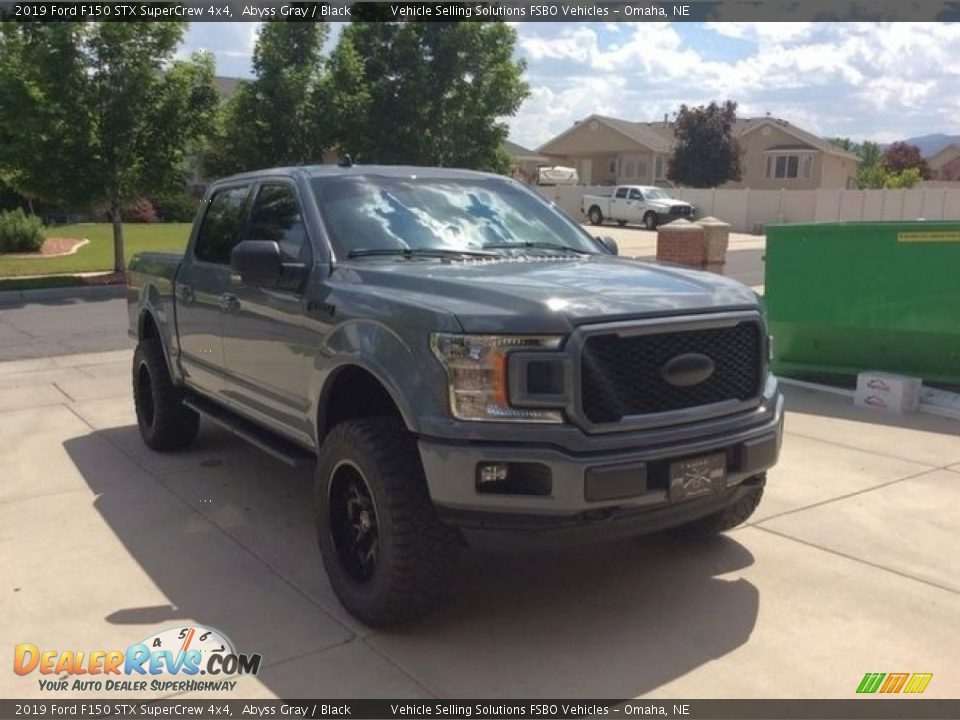 2019 Ford F150 STX SuperCrew 4x4 Abyss Gray / Black Photo #9