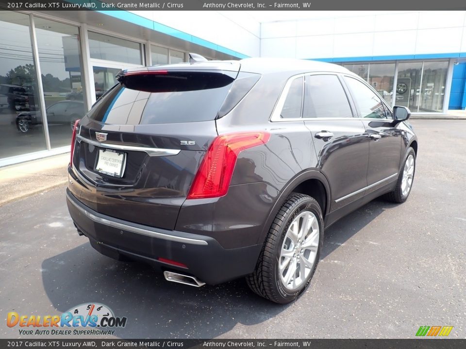 2017 Cadillac XT5 Luxury AWD Dark Granite Metallic / Cirrus Photo #4