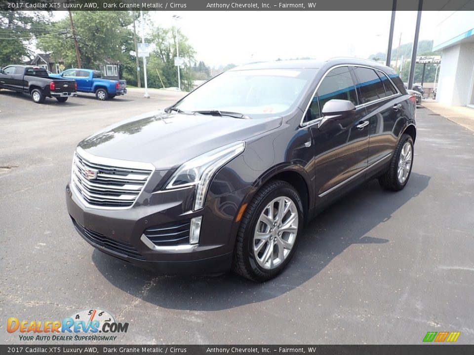 2017 Cadillac XT5 Luxury AWD Dark Granite Metallic / Cirrus Photo #8