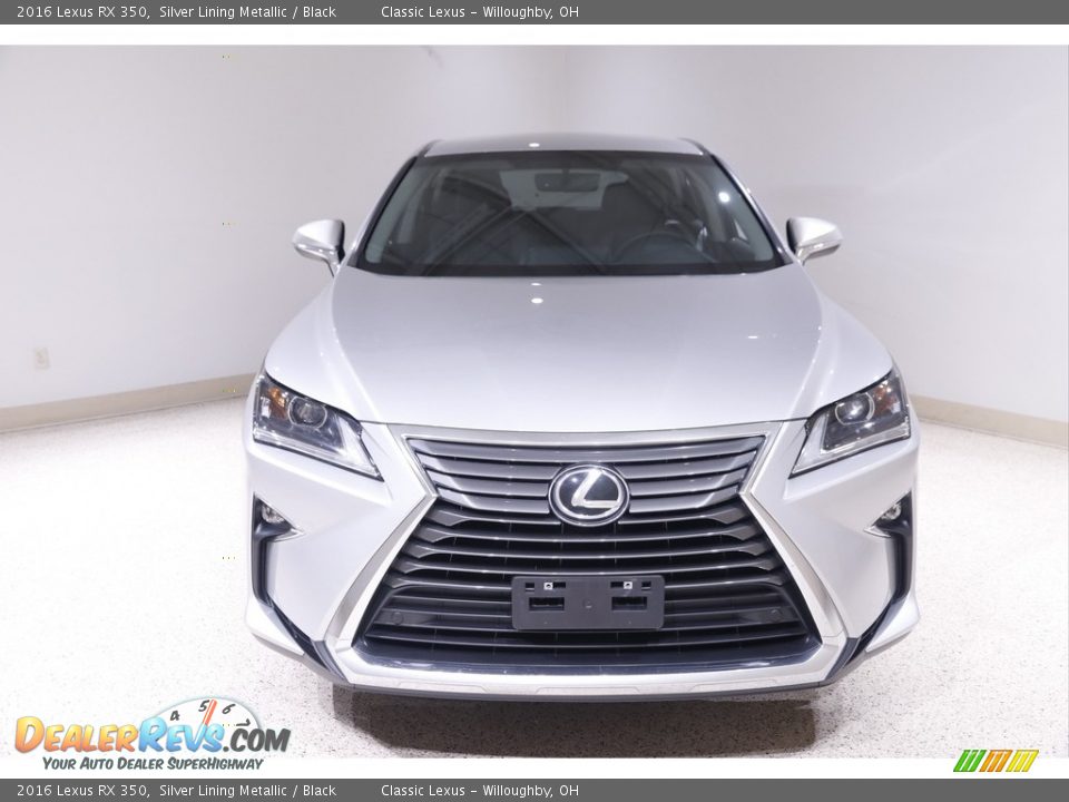 2016 Lexus RX 350 Silver Lining Metallic / Black Photo #2