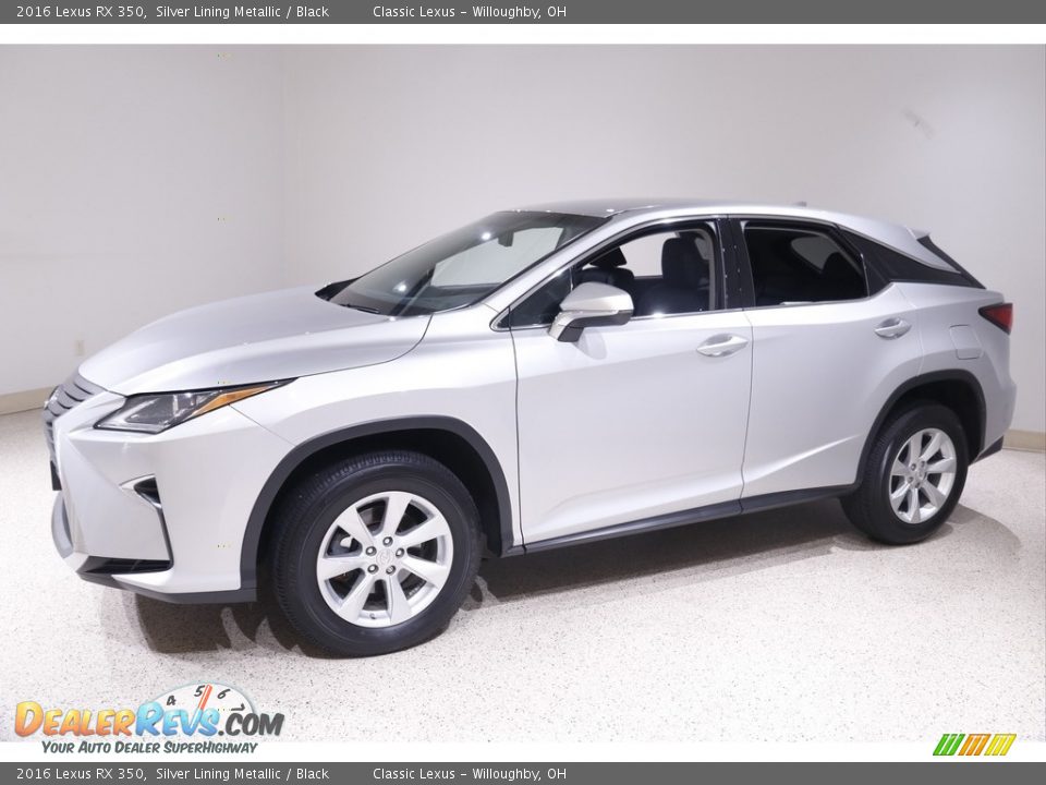 Silver Lining Metallic 2016 Lexus RX 350 Photo #3