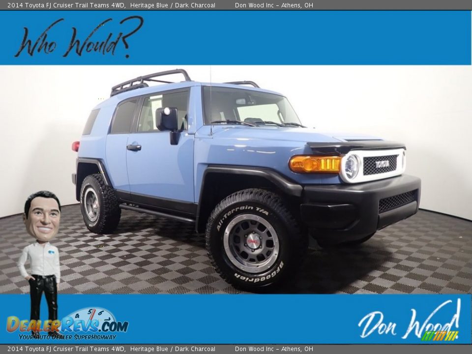 2014 Toyota FJ Cruiser Trail Teams 4WD Heritage Blue / Dark Charcoal Photo #1