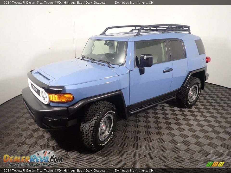 2014 Toyota FJ Cruiser Trail Teams 4WD Heritage Blue / Dark Charcoal Photo #8