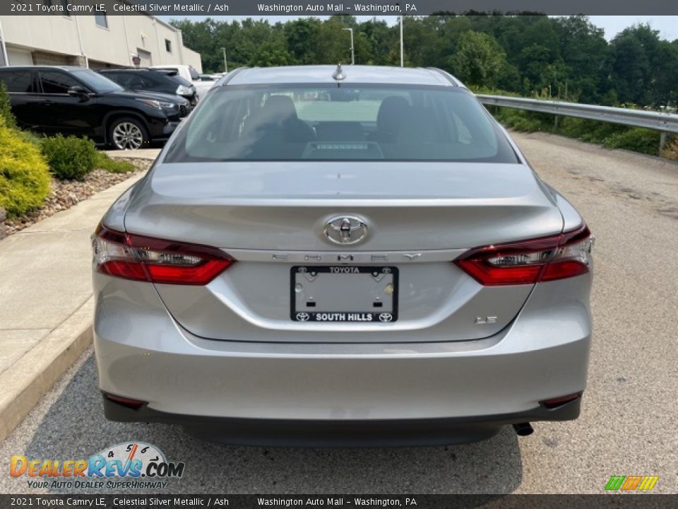 2021 Toyota Camry LE Celestial Silver Metallic / Ash Photo #8